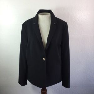 Tahari, Black, Suit jacket, Blazer